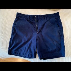 7” J. Crew Navy Lightweight Shorts